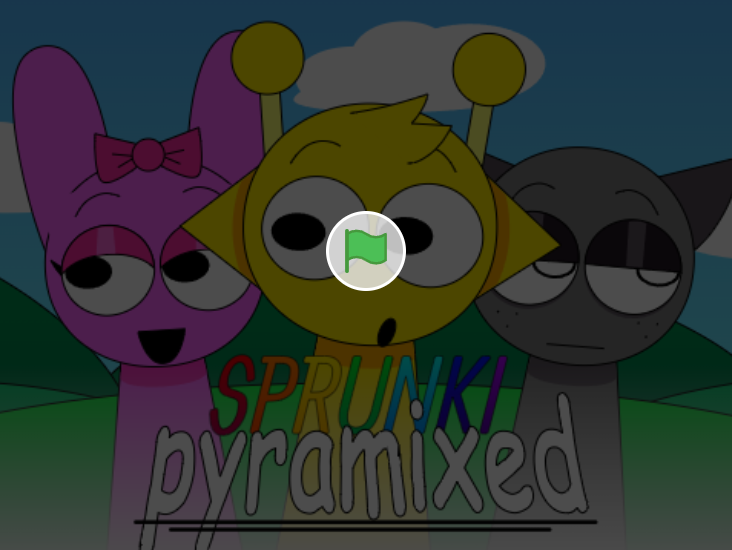 Sprunki Pyramixed - Create Unique Music on a Pyramid Stage | Play Now